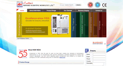 Desktop Screenshot of nsw-india.com