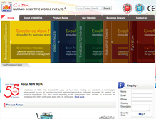Tablet Screenshot of nsw-india.com